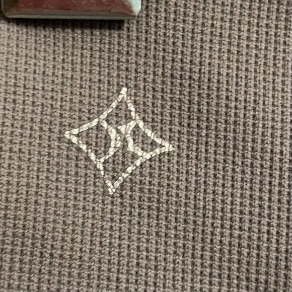 Nux Small Seamless Capri Leggings Stretch Mid Rise Gray Yoga Running Ath… - Picture 4 of 6